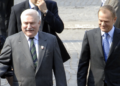 Lech Walesa and Donald Tusk.